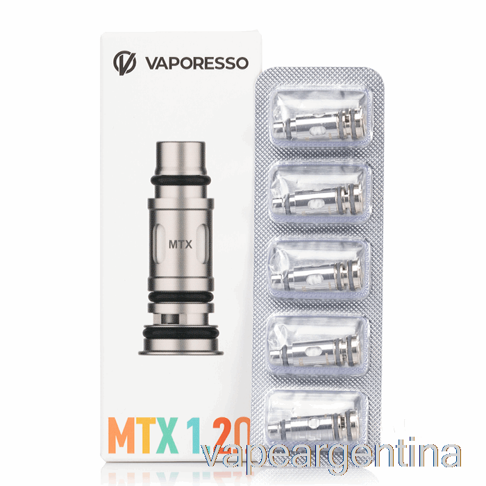 Resistencias De Repuesto Vaporesso Mtx Resistencias De 1.2ohm Mtx Vape Descartable